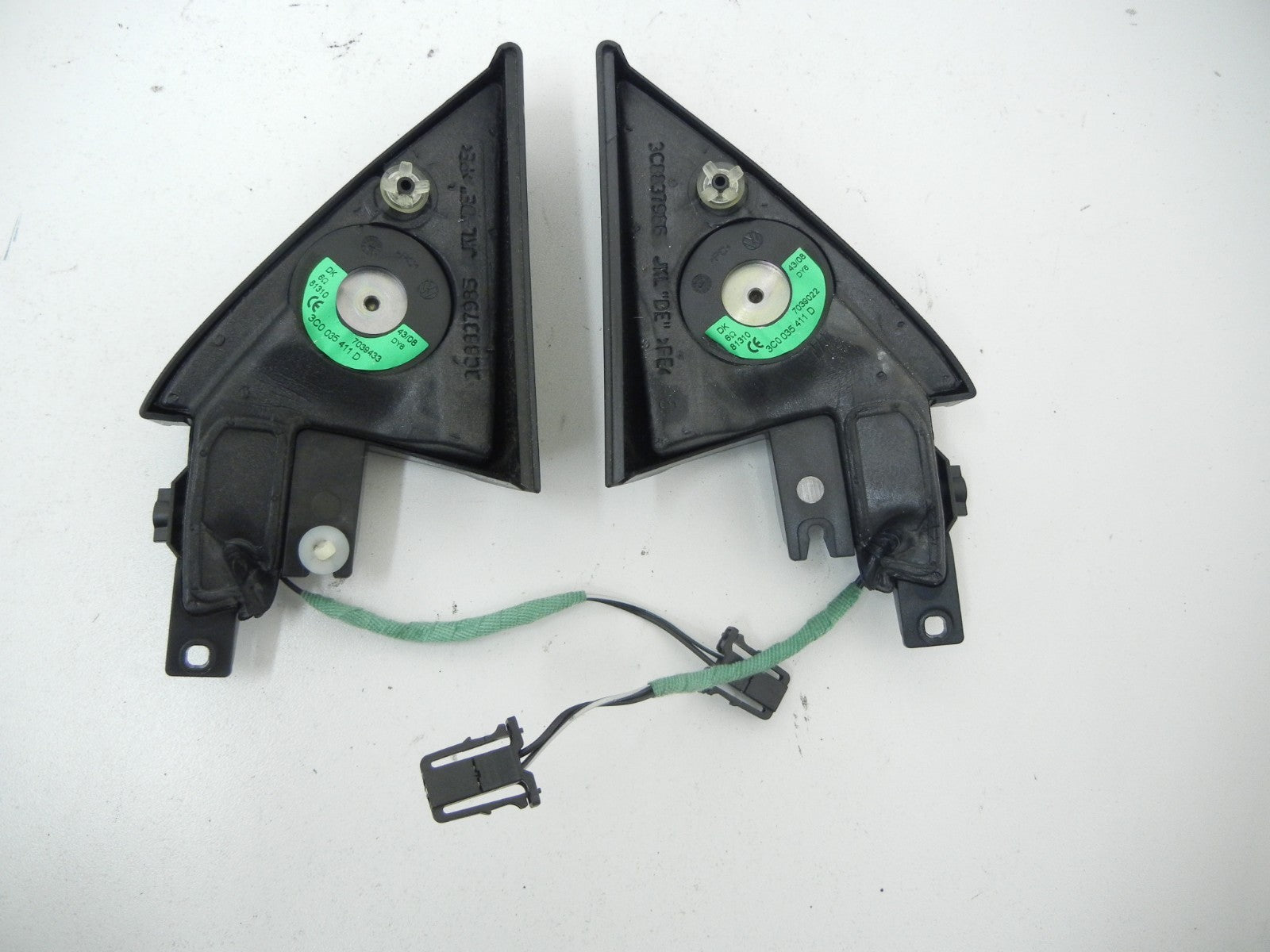 VOLKSWAGEN CC Right LEFT DOOR Mirror Interior Speaker Cover PAIR 2009-2012