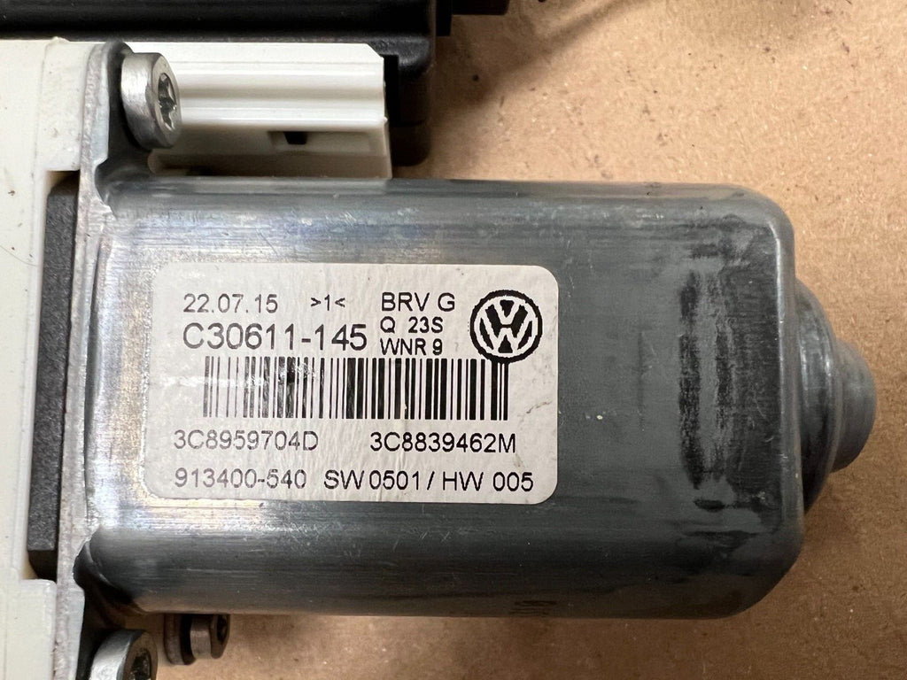 VW Volkswagen CC 2016 Power Window Motor Rear Right Passenger Side 3c8839462m