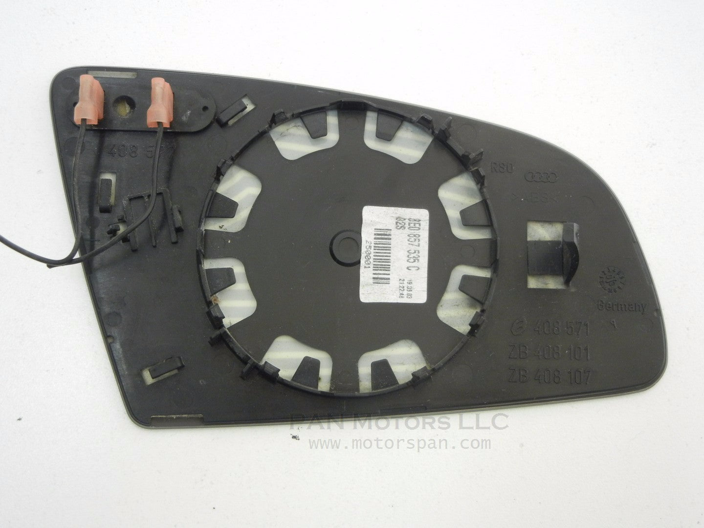 AUDI A4 S4 A6 2002 - 2008 Left Side Driver Door Heated Mirror Glass 8e0857535c