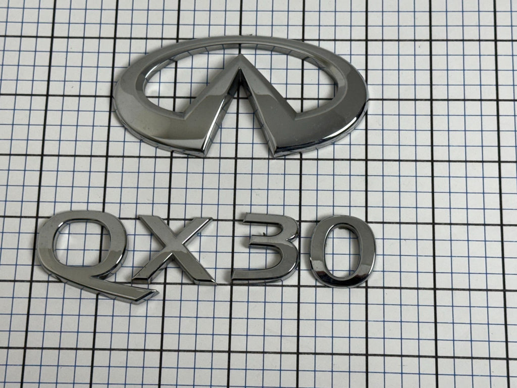 INFINITI Qx30 2015 Trunk Emblem Badge With Letters