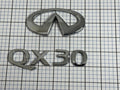 INFINITI Qx30 2015 Trunk Emblem Badge With Letters