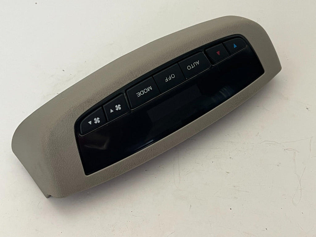 ACURA MDX 2007 AC Heater Climate Control Rear 79650-stx-a411-m1