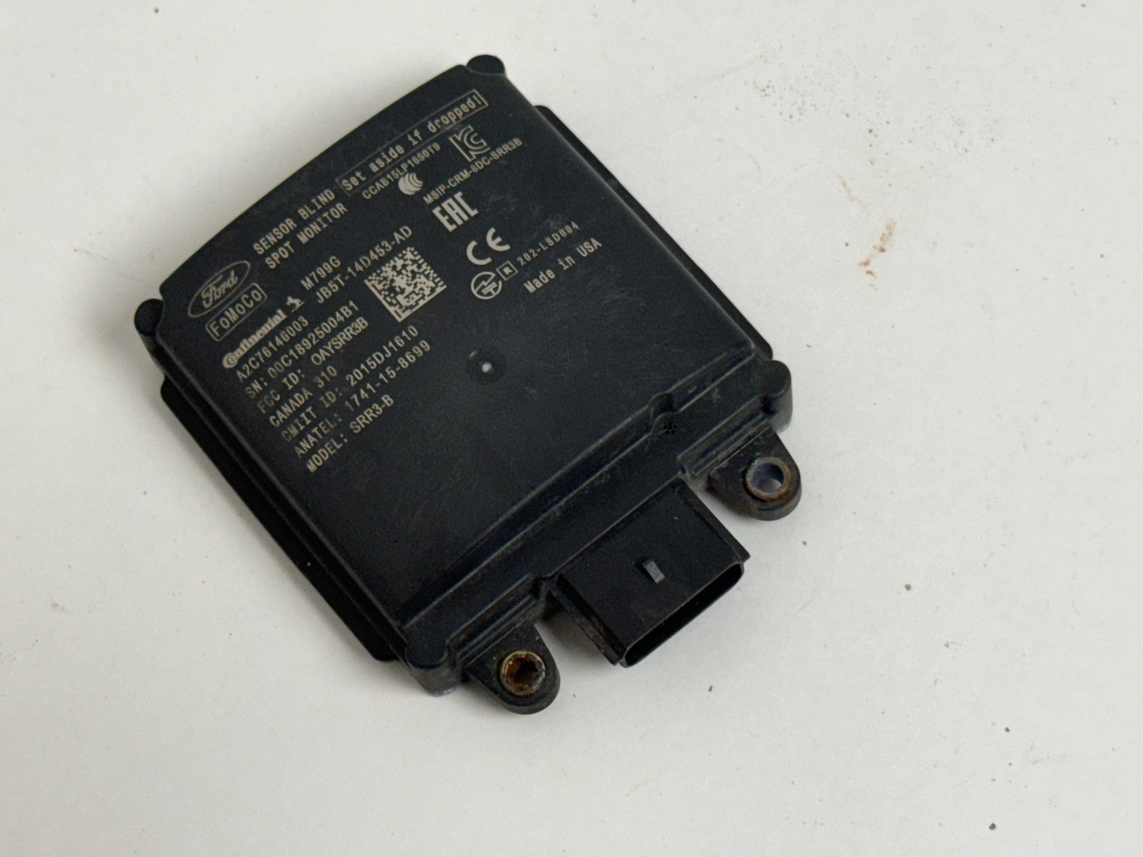 FORD Explorer 2017-2019 REAR Right Blind SPOT Sensor Module Jb5t14d453ad
