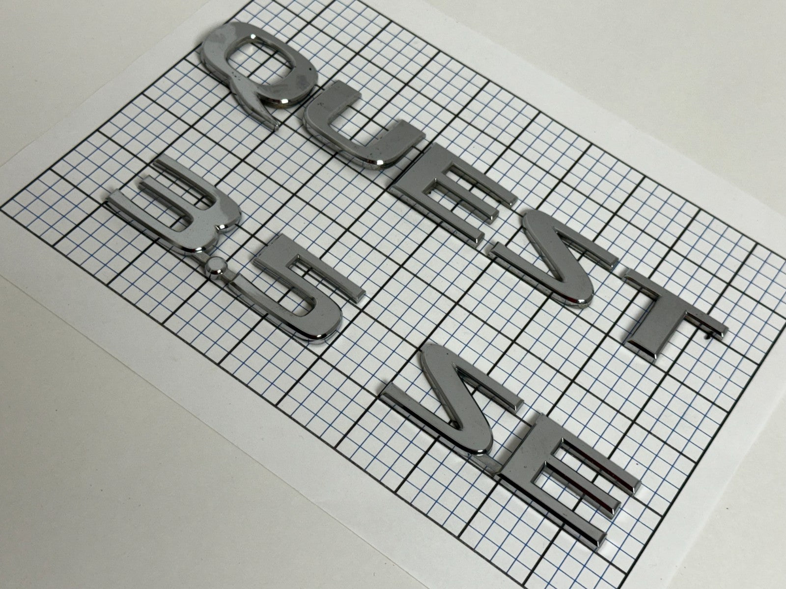 NISSAN Quest 3.5se 2004 - 2009 Trunk Liftgate Emblem Letters