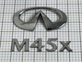 INFINITI M45x Sedan 06 - 10 Trunk Emblem Badge Logo Full Set