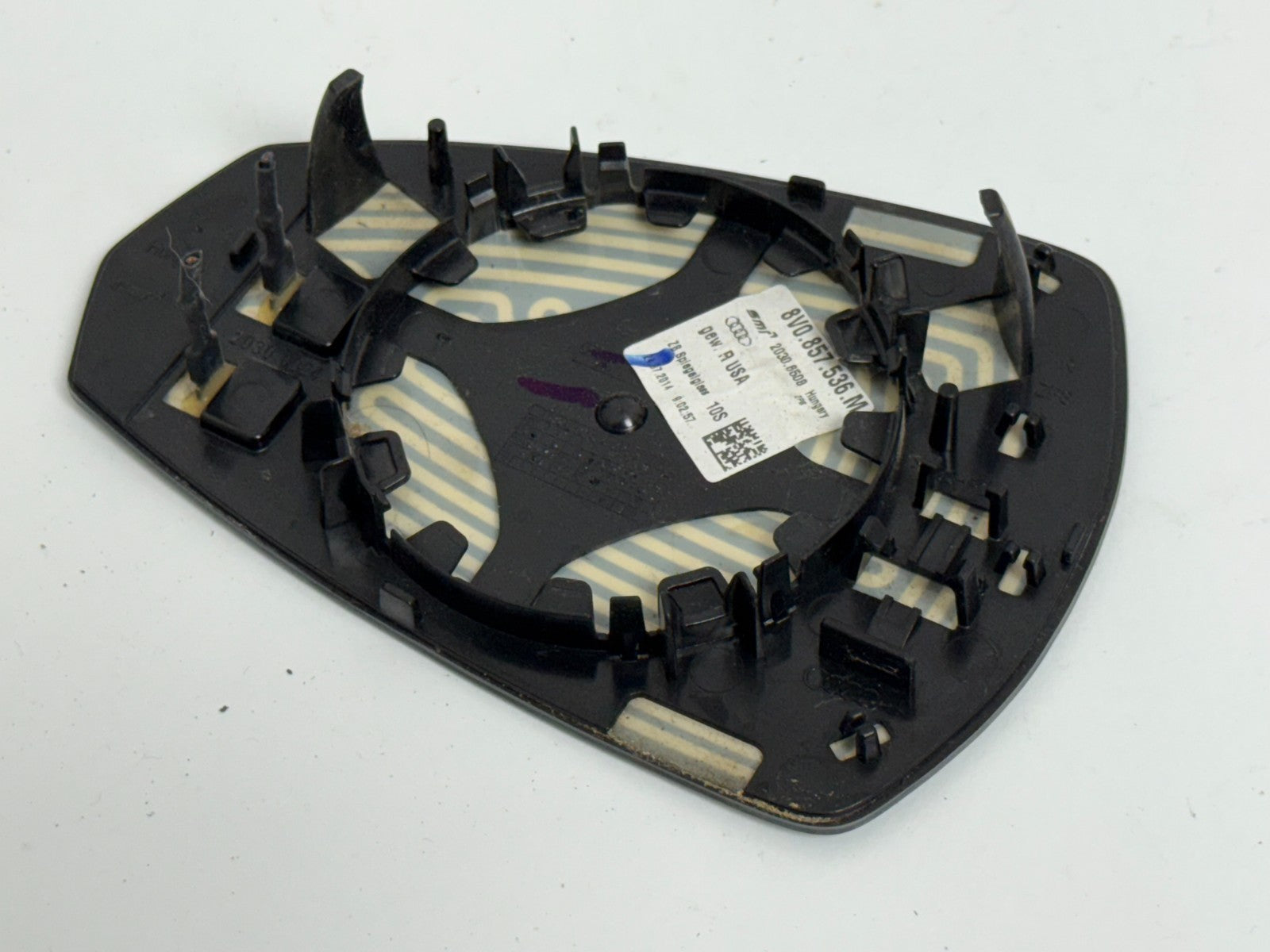 AUDI A3 2015 - 2018 Right Passenger Side Door Heated Mirror Glass 8v0857536m RH