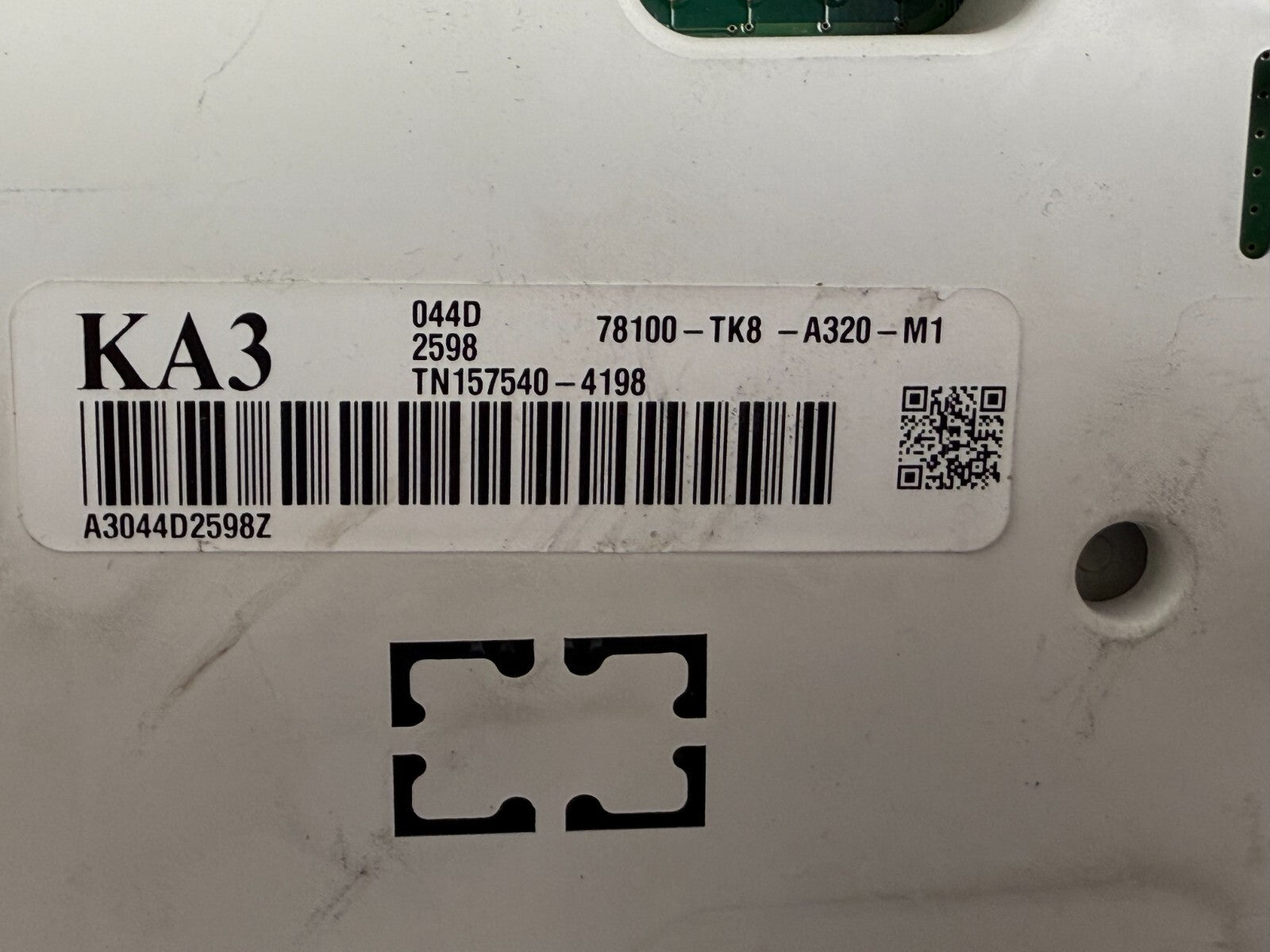 HONDA Odyssey 2012 Center Speedometer Gauge Cluster 78100tk8a320