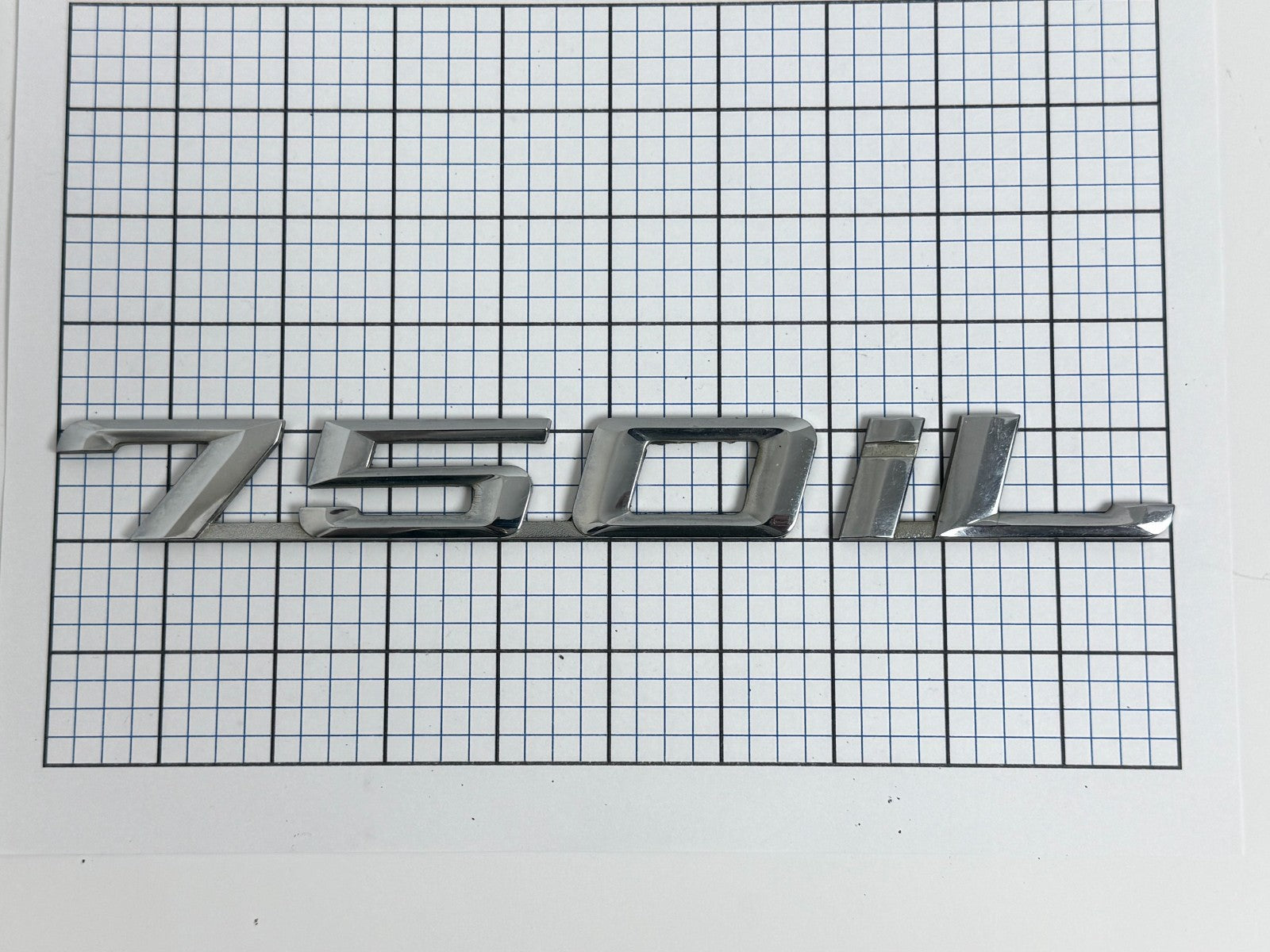 BMW E38 V12 750 750il Trunk Lid Badge Logo Emblem 1995-2001