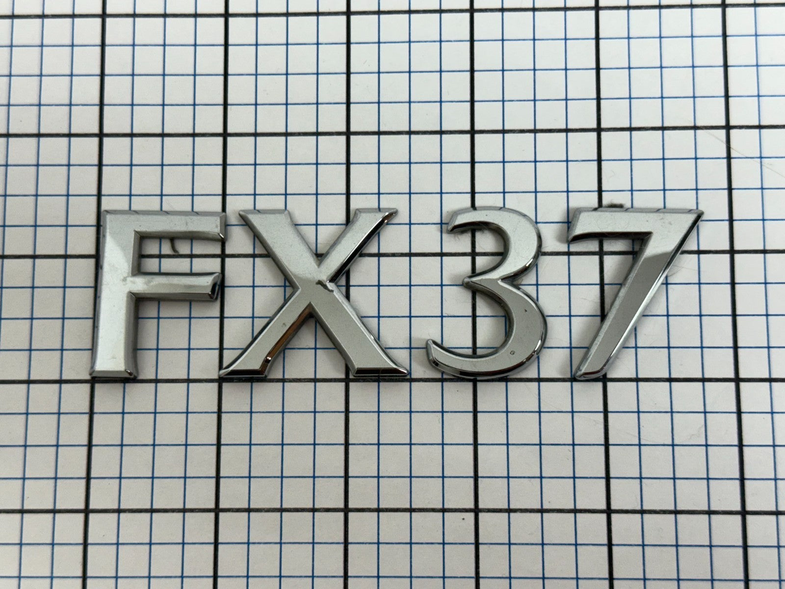 INFINITI Fx37 09- 13 Trunk Emblem Letters Set