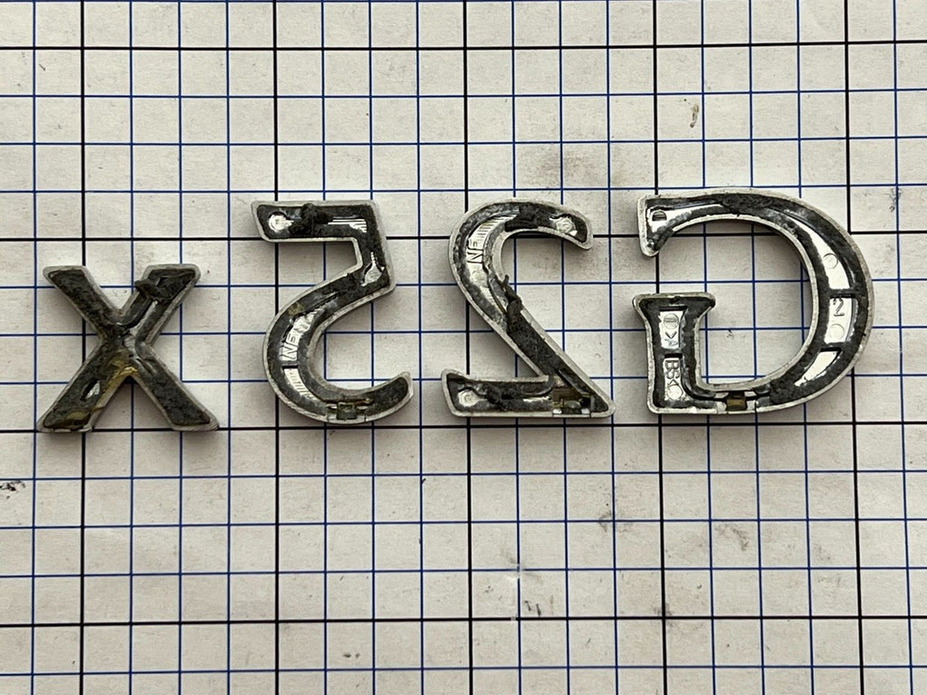 INFINITI G25x Sedan 11 - 13 Trunk Emblem Badge Logo