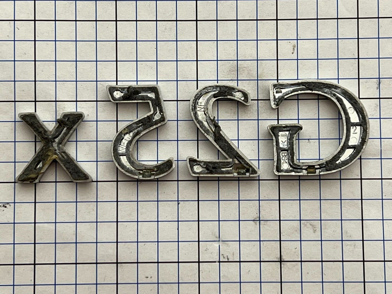INFINITI G25x Sedan 11 - 13 Trunk Emblem Badge Logo