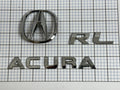 ACURA RL 2005 2006 2007 2008 Rear Trunk Emblem Badge Logo Full Set
