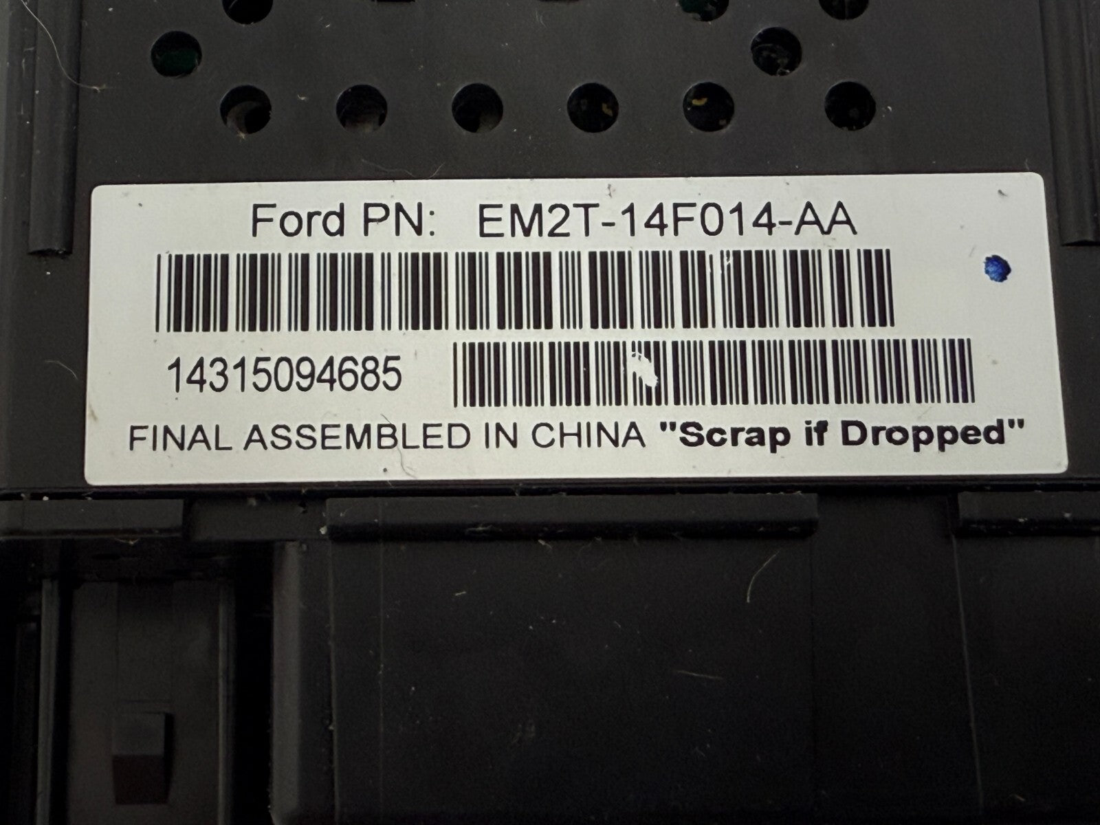 FORD EDGE 2015 Card Media Interface Control Module Sync Em2t-14f014-aa USB
