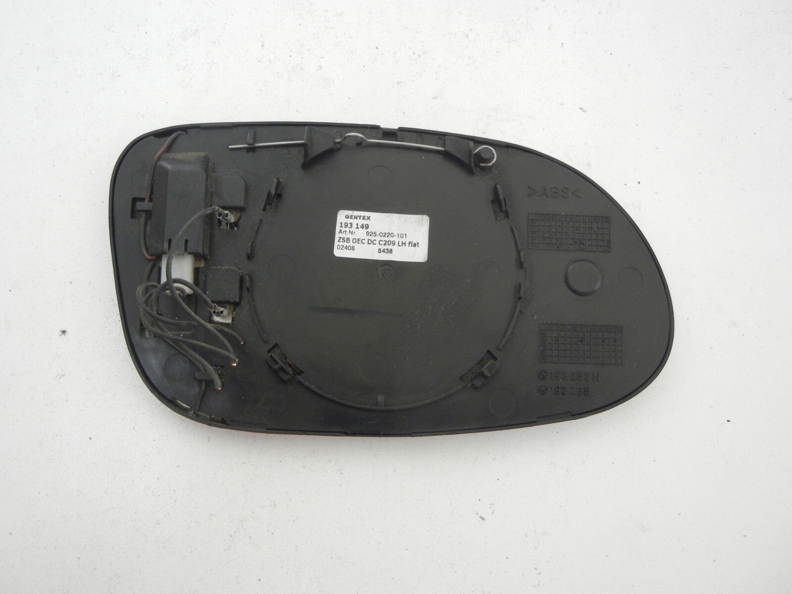 MERCEDES W209 Clk320 Clk350 Left Side Driver Door Heated Auto Dim Mirror Glass