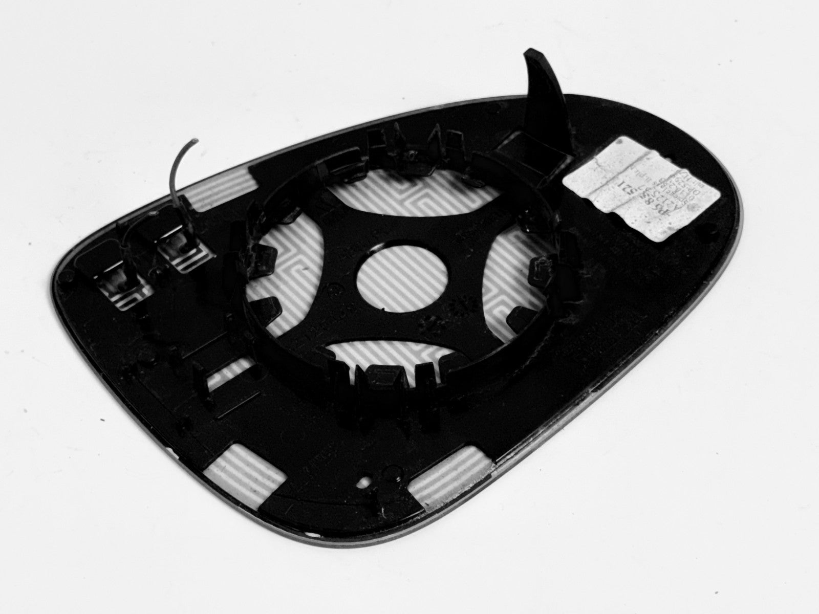 VW Touareg 2014 Left Driver Side Heated Mirror Glass 7p6857521 11-18