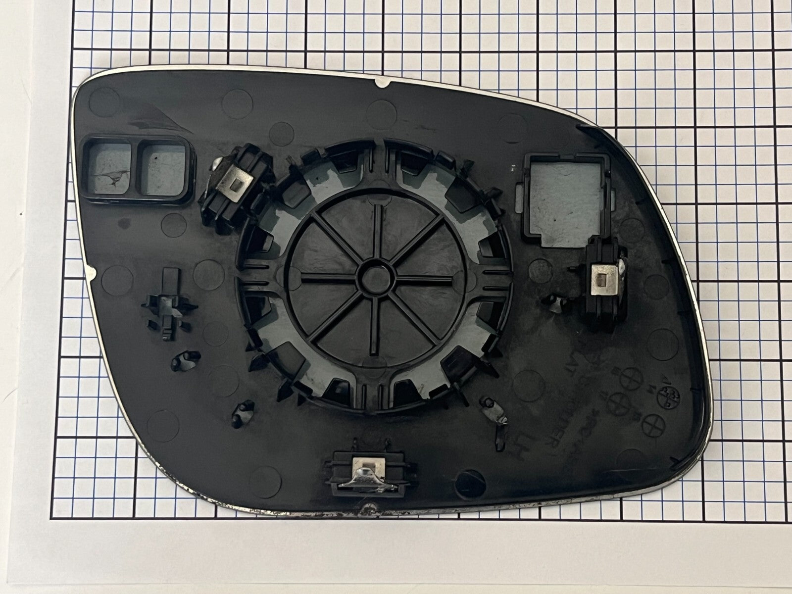 KIA Sedona 2015 - 2021 LEFT Driver SIDE NON Heated Mirror Glass