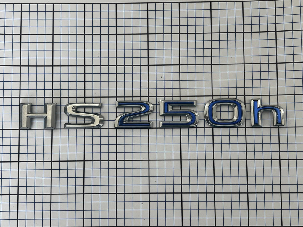 LEXUS Hs250h Rear Trunk Emblem Letters 2010 2011 2012