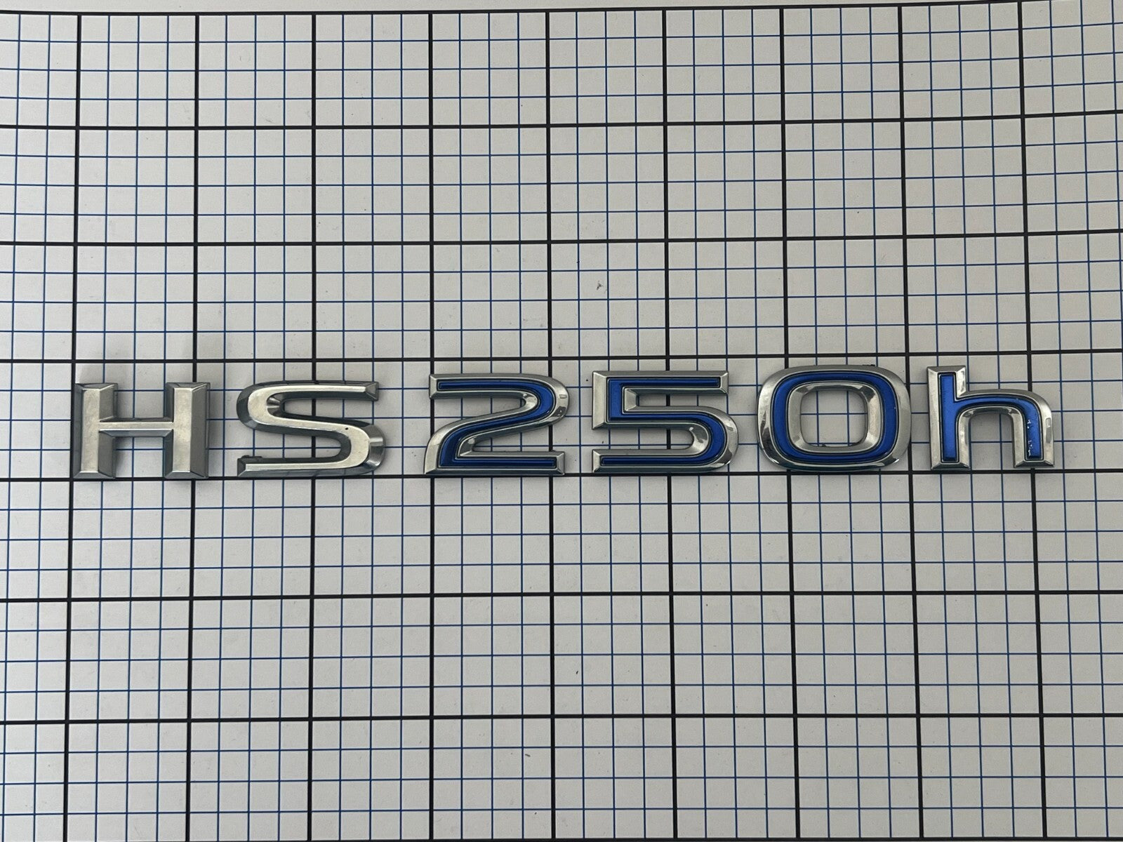 LEXUS Hs250h Rear Trunk Emblem Letters 2010 2011 2012
