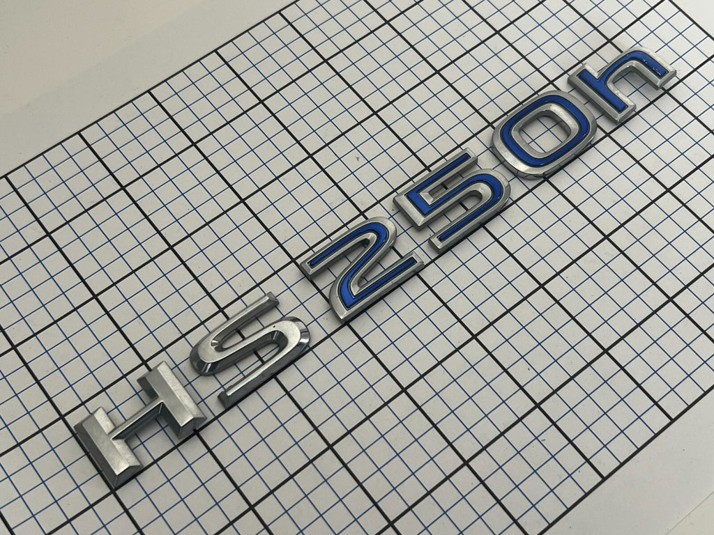 LEXUS Hs250h Rear Trunk Emblem Letters 2010 2011 2012