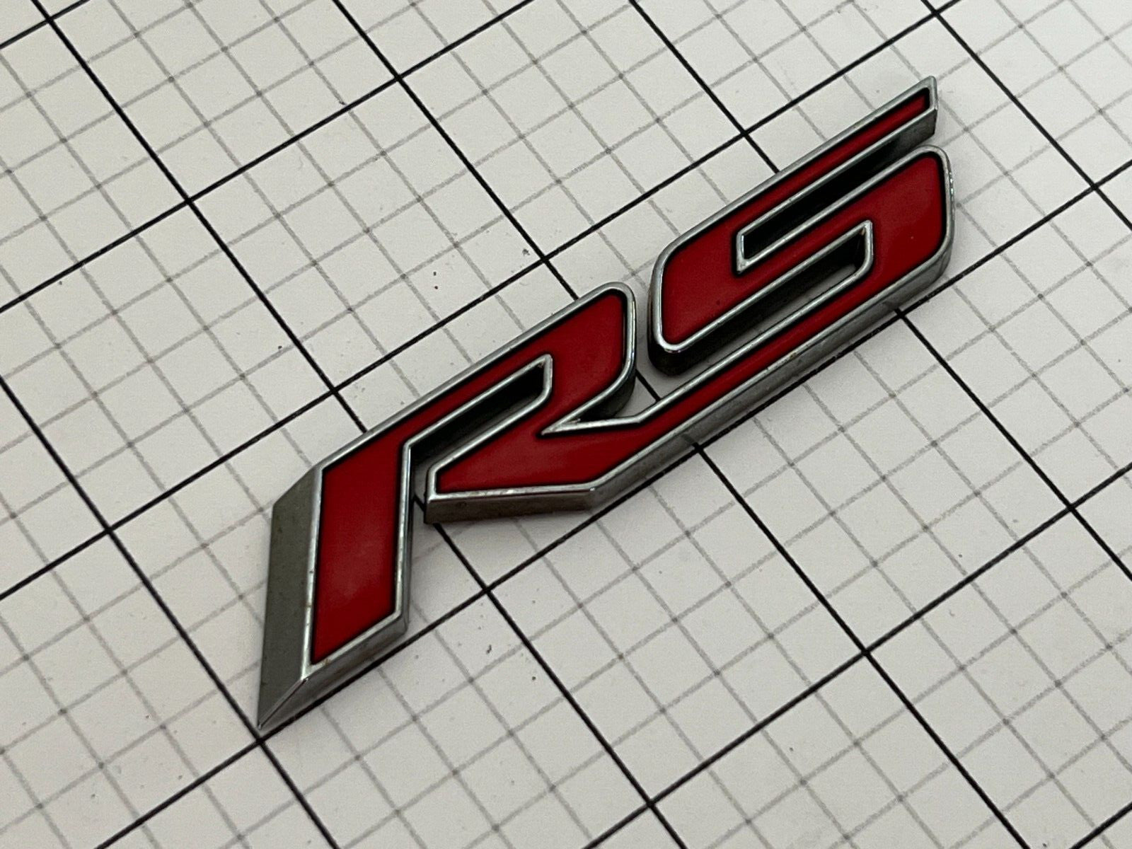 CHEVROLET RS 2016 - 2020 Rear Trunk Side Door Emblem Logo