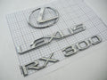 LEXUS Rx300 2000 Rear Trunk Oval Emblem Logo Full Set