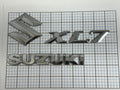 SUZUKI Xl7 Rear Trunk Emblem Badge Logo Full Set