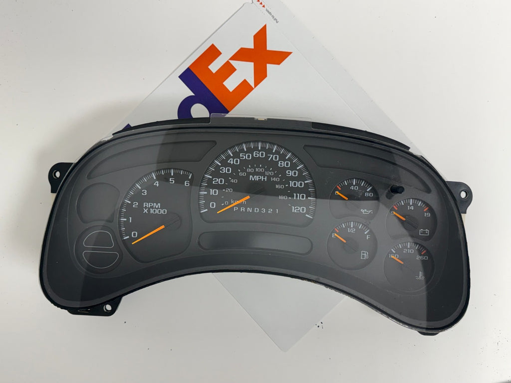 2006 Silverado Sierra Suburban Tahoe Instrument Speedometer Cluster Untested