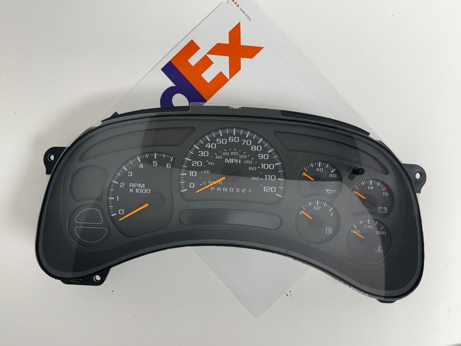 2006 Silverado Sierra Suburban Tahoe Instrument Speedometer Cluster Untested