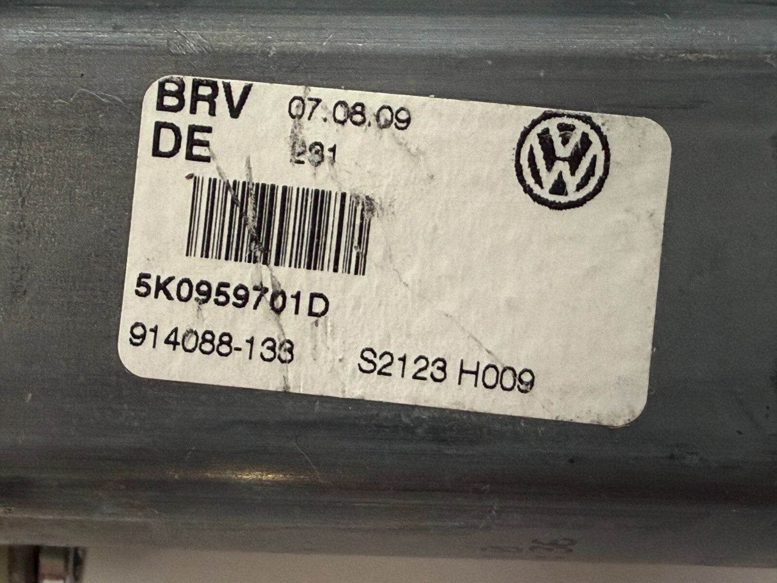 VW Tiguan Window Regulator Motor Left Driver Window 5n0959701d 5k0959793