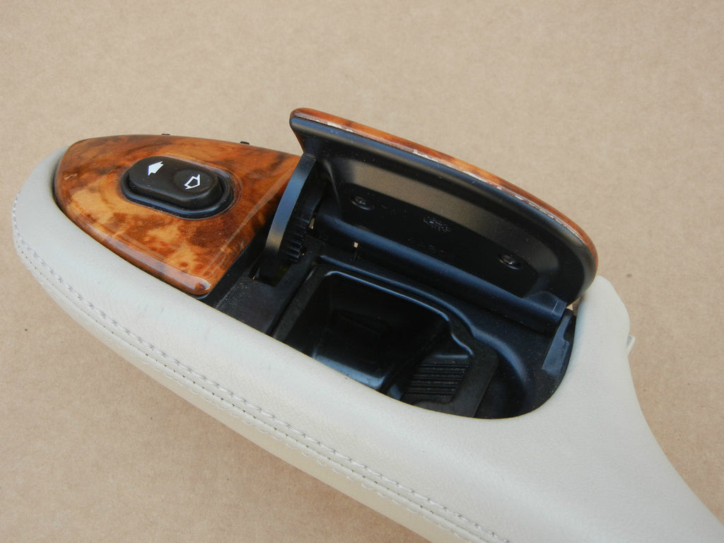 JAGUAR Xj8 REAR Armrest 98-03 Passenger DOOR GNC 1272 ASH TRAY NED Ivory