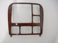 MERCEDES W220 2001 Center DASH Console Audio Bezel FINE WOOD