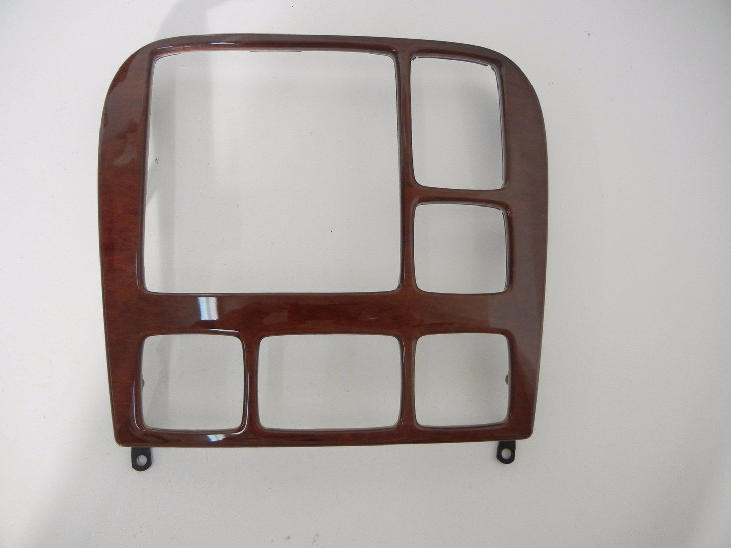 MERCEDES W220 2001 Center DASH Console Audio Bezel FINE WOOD