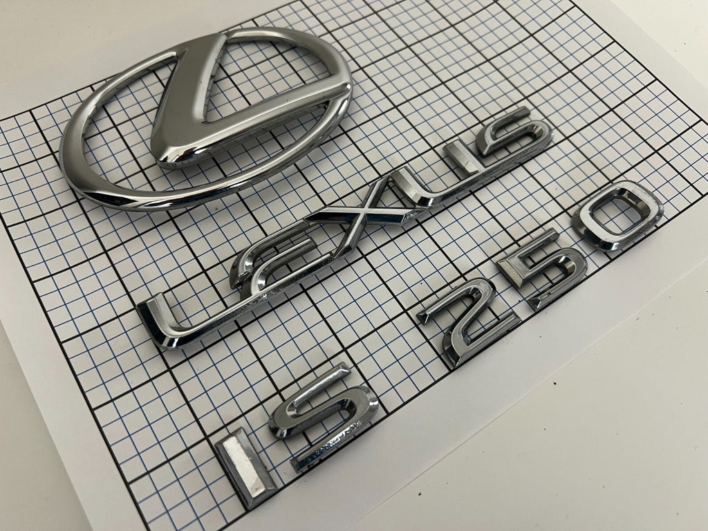 LEXUS Is250 2006-2009 Rear Trunk Emblem Logo Full Set IS 250