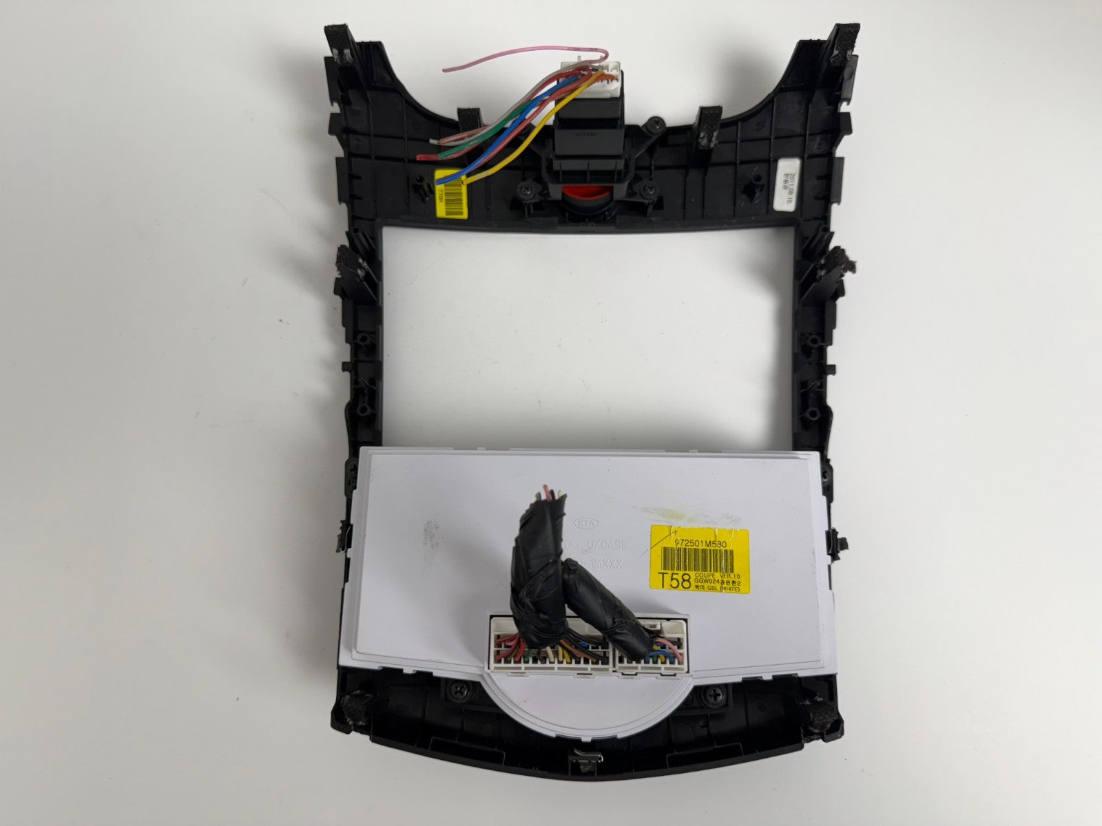 KIA Forte Coupe Dash Console AC TEMP Climate Control 10-13 972501m580