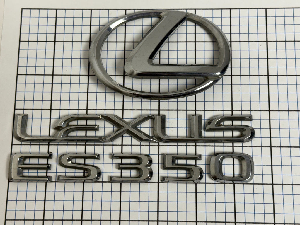 LEXUS Es350 2013-2019 Rear Trunk Emblem Logo Full Set ES 350