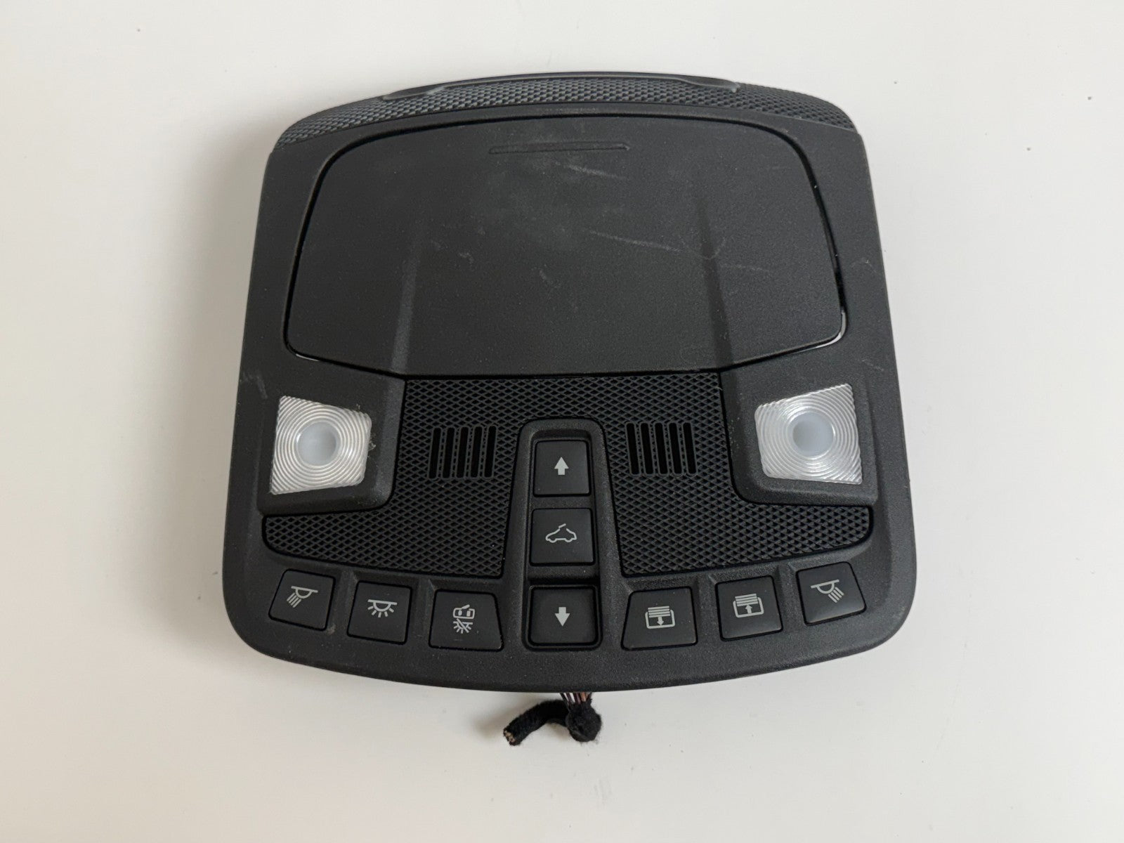 LINCOLN MKX 2016 - 2018 Front Center Roof Overhead Console Black With Sunroof