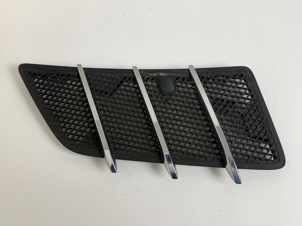 MERCEDES X164 Gl450 Ml350 06-12 Right Pass Side Hood Vent Grill Chrome Ribs