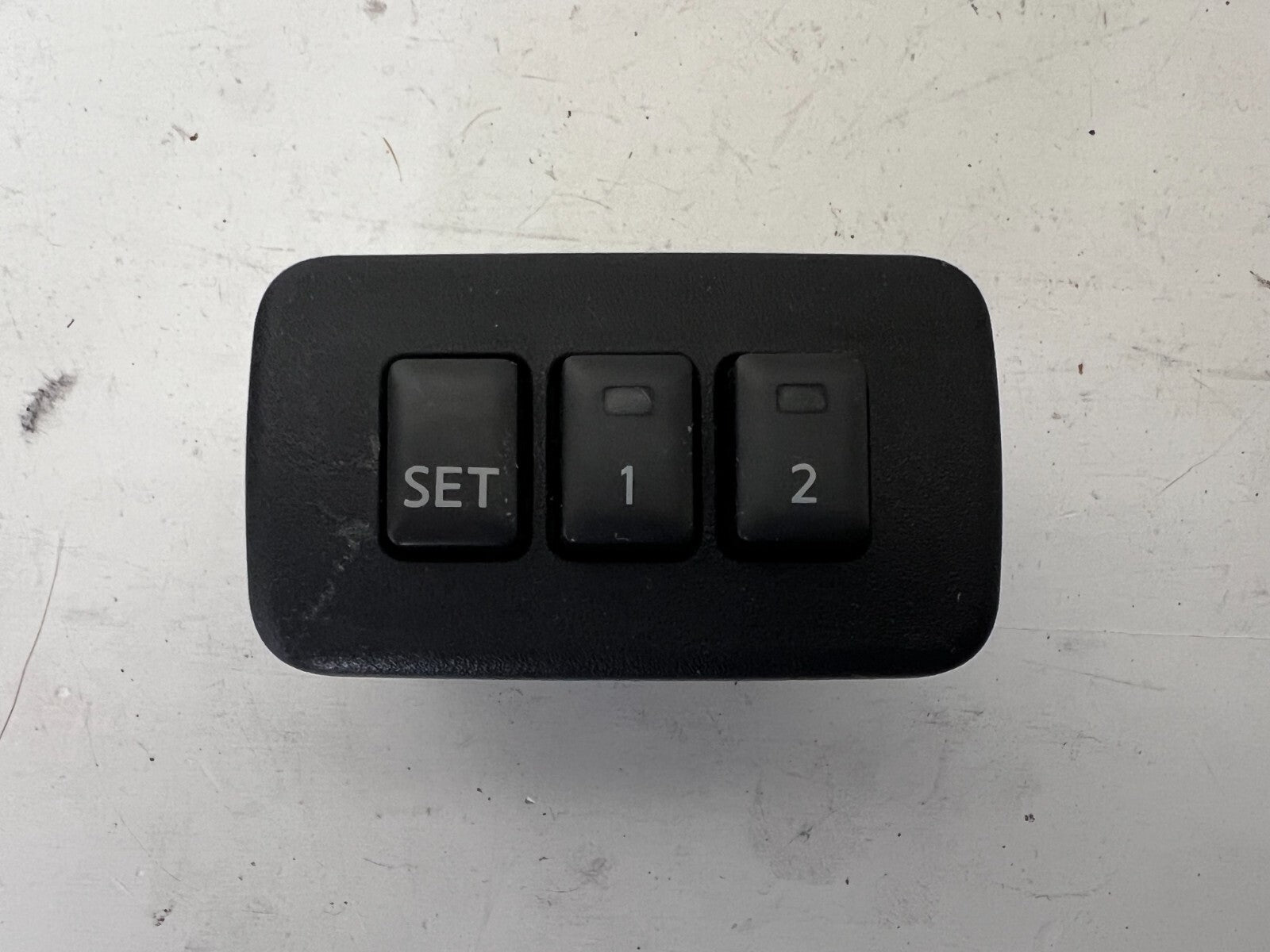 INFINITI M35 M45 2006 - 2010 Front Driver Seat Position Memory Switch Black