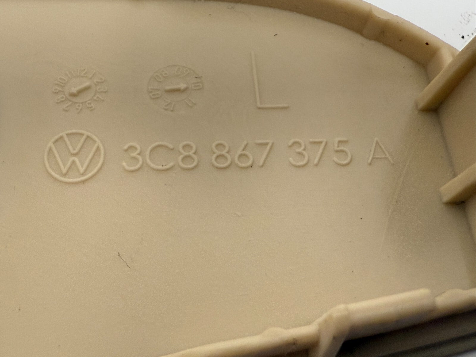 VOLKSWAGEN CC 09-17 REAR LEFT Driver SIDE DOOR Power Window Switch Panel Beige
