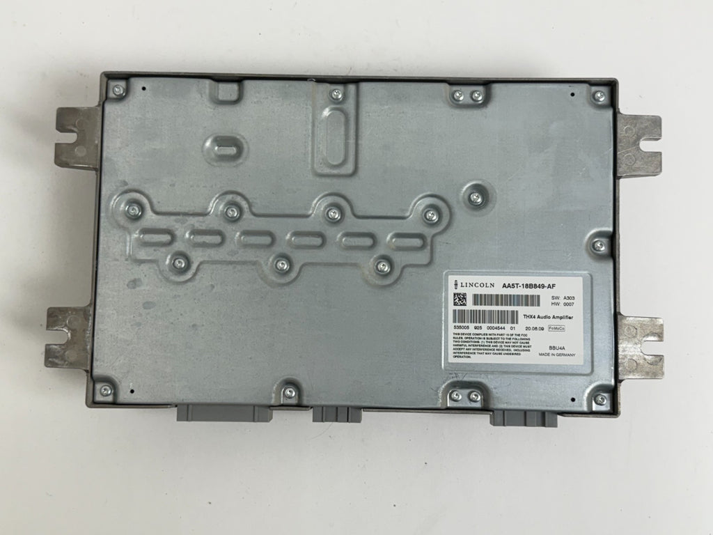 LINCOLN MKS 2009-2012 Audio Radio Amplifier AMP Aa5t-18b849-af Thx4