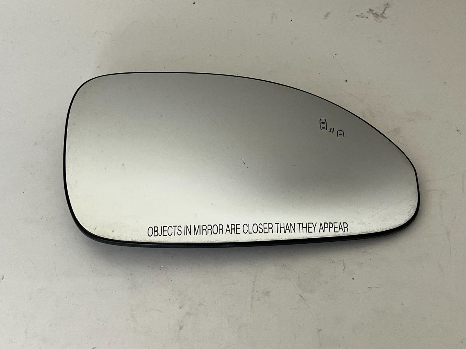 BUICK Enclave Right DOOR SIDE Heated Mirror Glass Blind SPOT LAMP RH 2008-2017