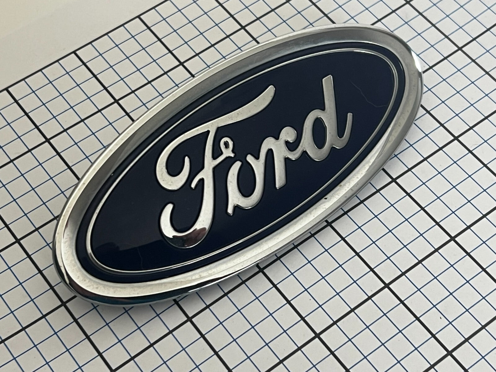 FORD Fusion 2013 - 2020 Rear Trunk Emblem Blue Oval